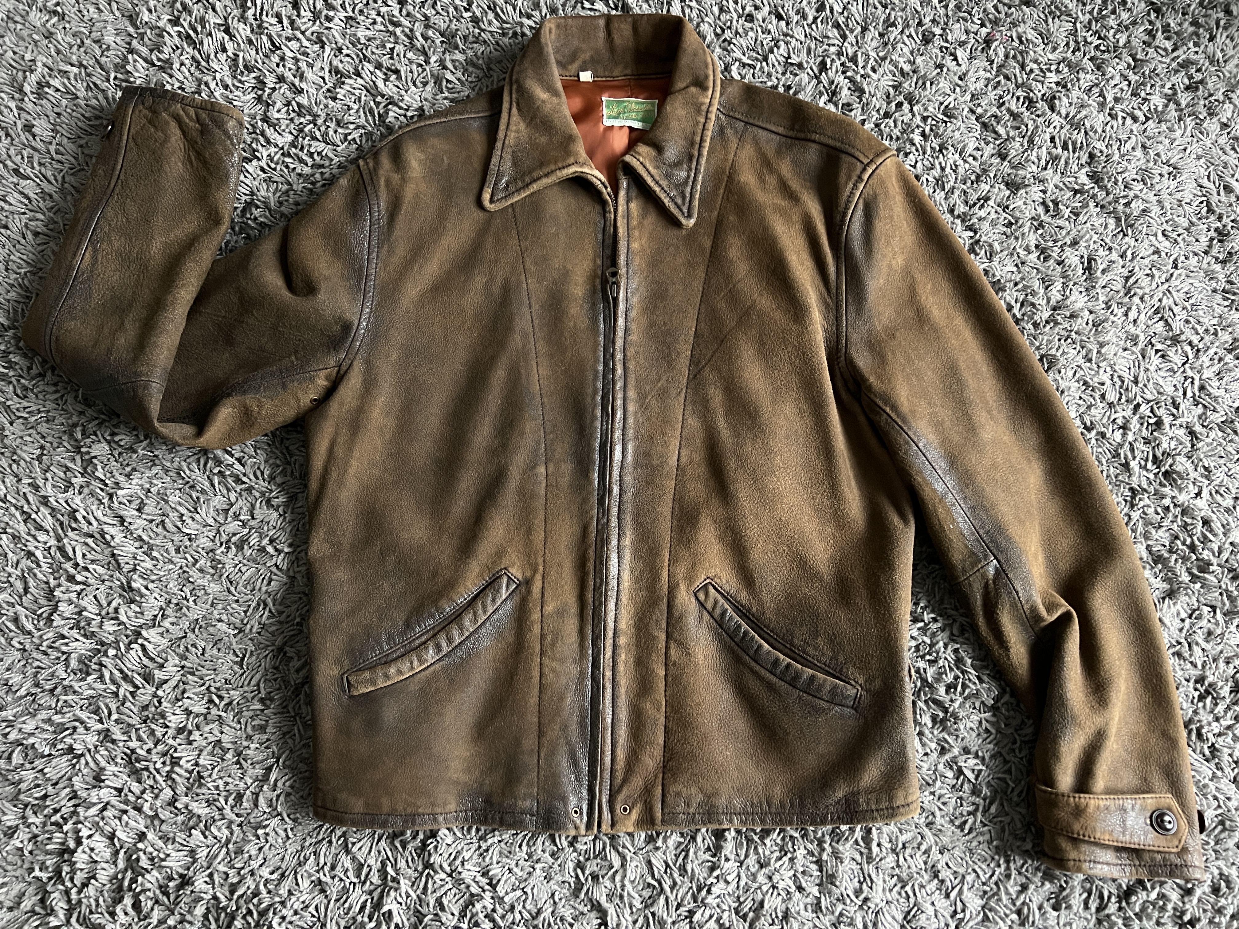 SOLD: Levis LVC Skyfall Menlo Leather Jacket Medium — ajb007