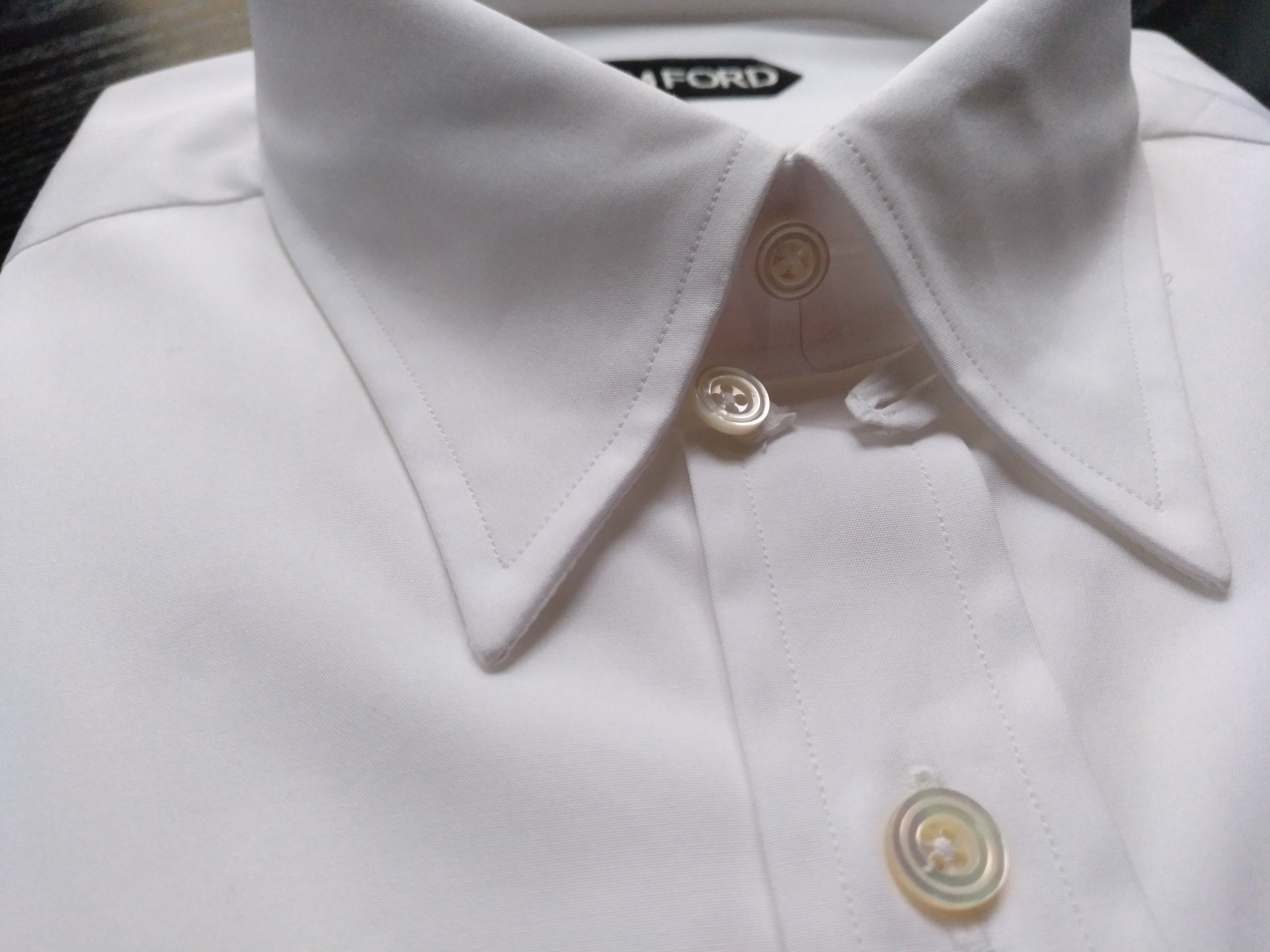 Roux par Badeværelse FS: TF NTTD Tab Collar Shirt Cocktail Cuff Size 41 NWT New&Unworn — ajb007