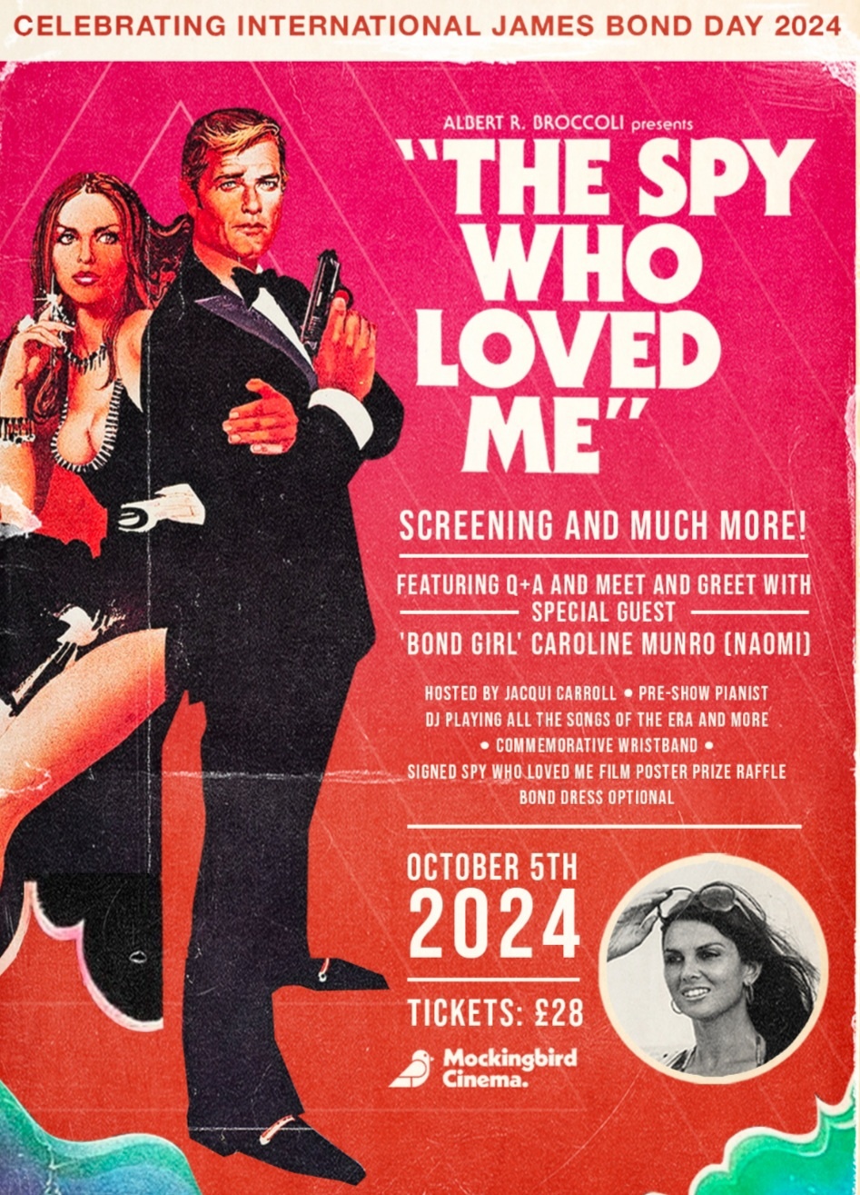 International James Bond Day 2024 Birmingham - SWLM + Caroline Munro ...